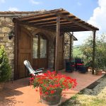 Agriturismo Felciano verandah and entrance Agriturismo Felciano verandah and entrance